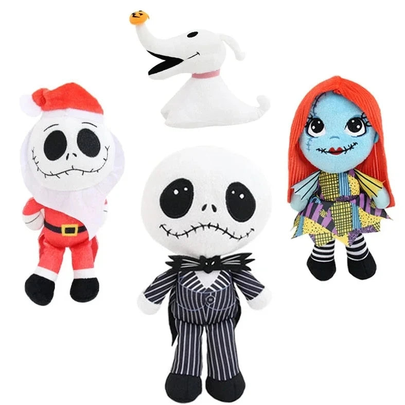 20cm The Nightmare Before Christmas Jack Skellington Plush Toys Doll Sally Soft Stuffed Toy Children Kids Halloween Toy Gift