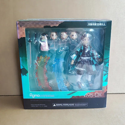 Figma DemonSlayer Articulated Action Figures Tanjiro Kamado Nezuko Zenitsu Kyojuro Rengoku Collectible Anime Model Fans hot Gift