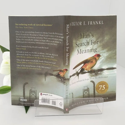 Live Out The Meaning of Life English Version Man‘s Search for Meaning Pursuing Life Paperback libreria philosophy english books
