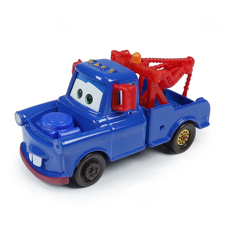 Cartoon Pixar Cars Mater 1/55 Metal Die Casting Model Car Alloy Material Anime Figure Collectibles Racing Toys Birthday Gifts
