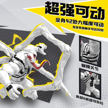 BLOKEES Original Spider Man ANTI Venom Daredevil Marvel CHAMPION CLASS Version Action Figure Assembled Movie Model Toys Gift
