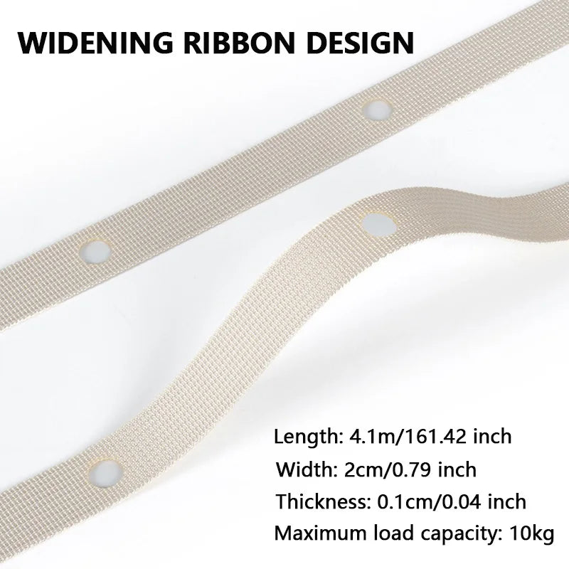 MuqiNush Retractable Outdoor Clothesline, 4.1M Portable Camping Clothes Line, Durable  Rope for Hiking, Travel, Backyard Use
