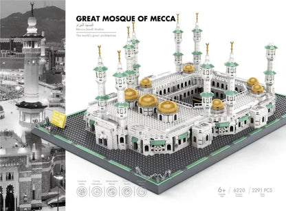 MOC World Famous Architecture Edifice Opera House Building Blocks Villa Savoye Bridge Tower Toy Children Birthday Christmas Gift