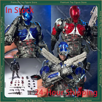 In Stock LPZZ Encyclopedia Culture X UPFinegures Batman - Arkham Knight Action Figure 1/12 Scale Figurine Model Toys Gifts
