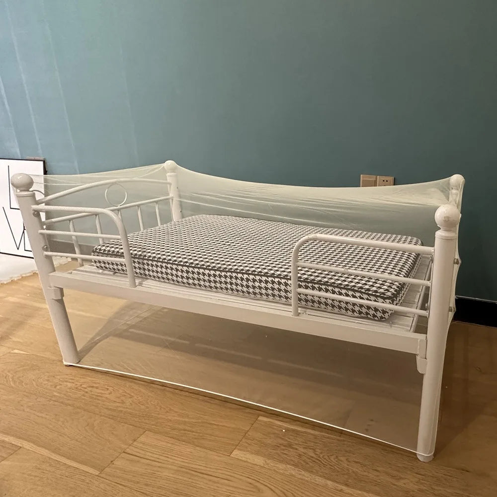 Mosquito Net Baby Bed Anti-Mosquito Large Mosquito Net Cover For Baby Crib Insect Net Encrypted Mesh Living Room With Zipper.