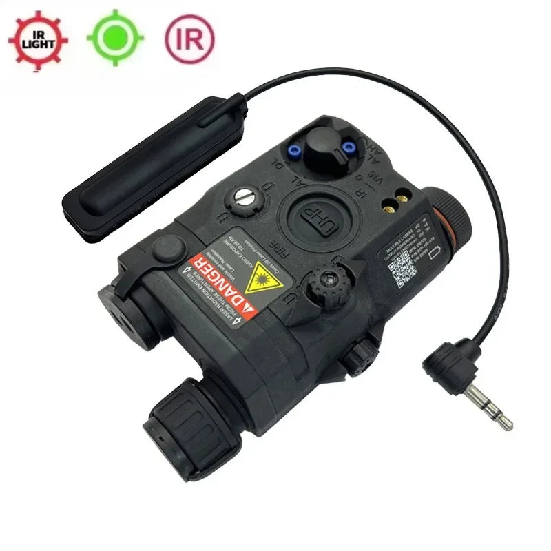 PEQ15 Red Green Dot IR Laser Sight UHP Weapon Gun Light Tactical LED Flashlight White Scout Lamp Outdoor Hunting Fit 20MM Rail