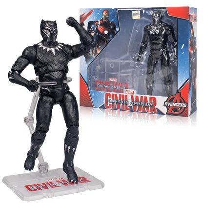 Zhongdong Marvel Avengers Super Heroes Action Figure Collectible Model Statue Desktop Decoration For Adult Marvel Fans