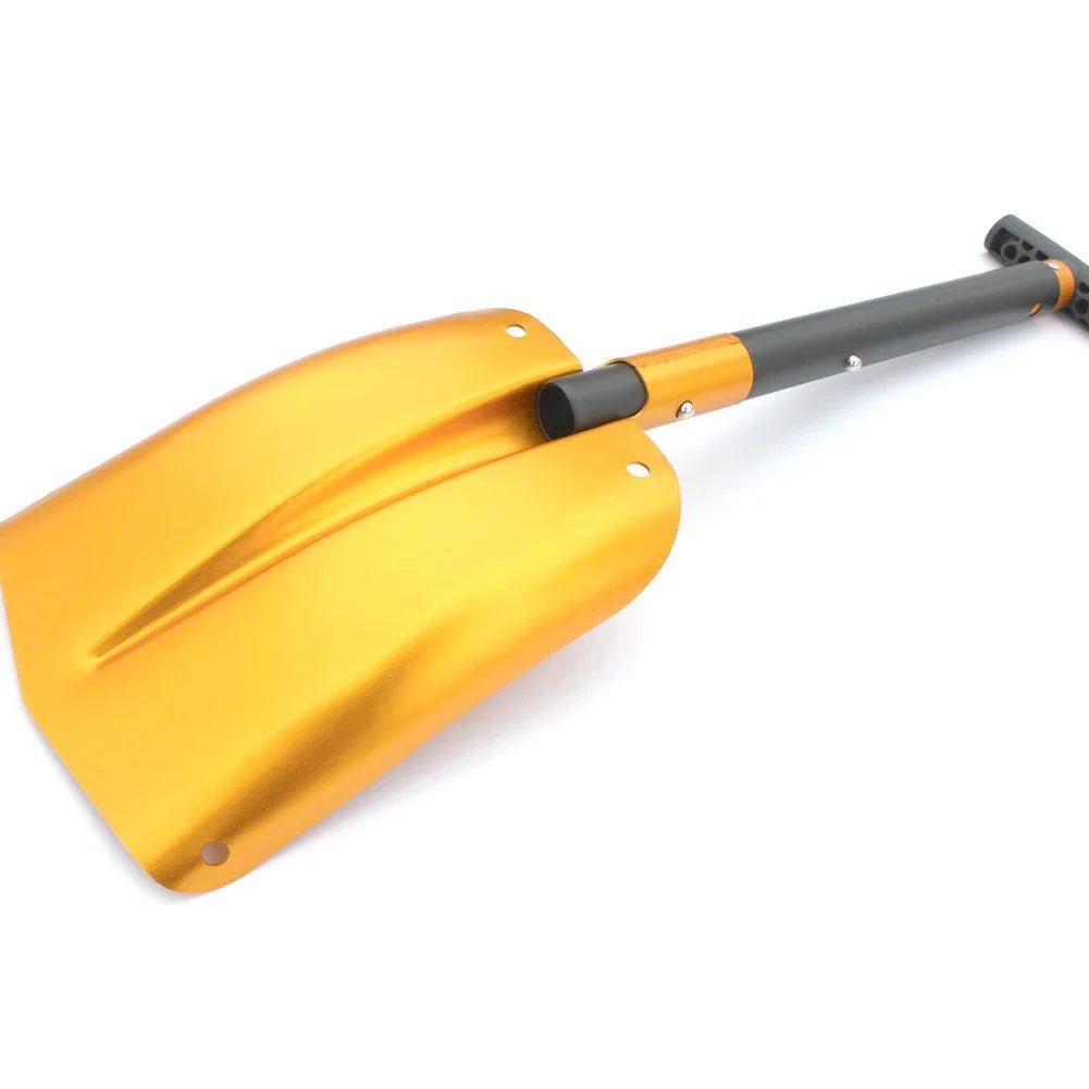 Retractable Outdoor Snow Shovel Aluminum alloy Ice Shovel Winter Snow Remover Tool Camping Garden Folding Shovel Survival Tools