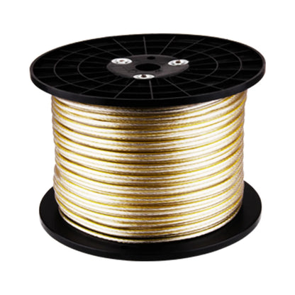 6N OFC Silver-plated Pure Copper High-end Speaker Cable Hifi Audio Speaker Wire Loudspeaker Cable Audio Cable Hifi Speaker Cable
