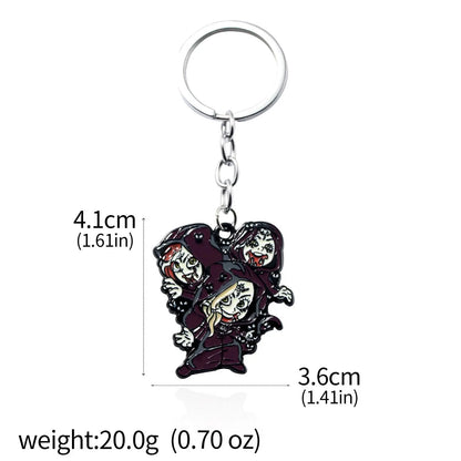 Game Resident Evil Raccoon City Badge Keychain STARS Brooch 1969 Police Badge Pin Hat Lapel Clothing Accessories Souvenir Badge