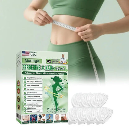 Moringa Slimming Micro-needle Patch Gentle Refreshing Breathable Skin-conforming Daily Portable Skin-friendly Body Shaping Care