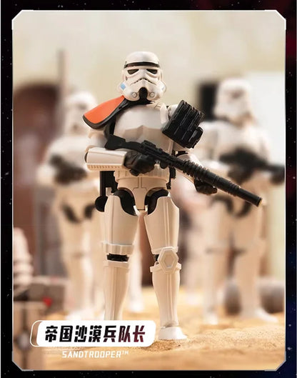 Original Blokees Star Wars Galaxy Version 02 Dark Side Series Blind Box Poseable Model Kits Action Figure Toy Collect Boy Gift