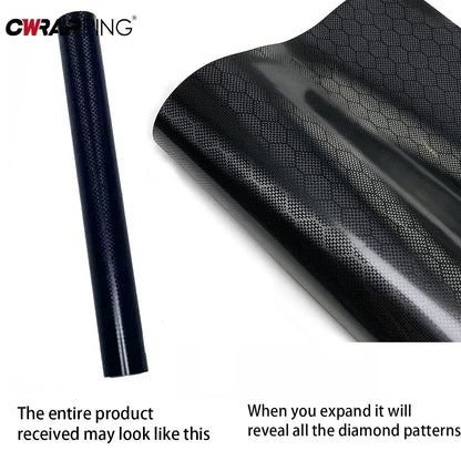 Car Adhesive Vinyl Honeycomb Auto Decal Wrap Film Waterproof Car Stickers Console Computer Laptop Helmets Skin Auto Accessories