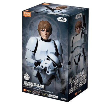 Original Blokees Star Wars Champion Class The Mandalorian & Grogu Assembly Movable Action Model Figures Collection Peripheral