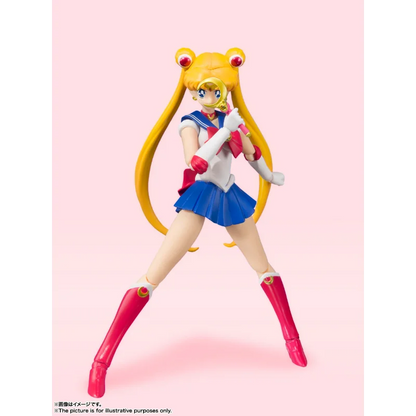 【Spot Goods】Original Bandai Super Heroine Figure Sailor Moon Usagi Tsukino Collectible Gift