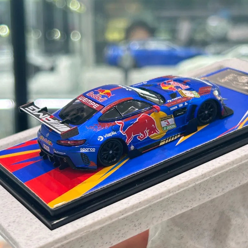 【In Stock】RM 1/64 AMG GT3 Diecast Racing Car Model, Adult Collectible Ornament & Holiday Gift