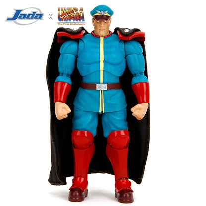 JADA Action Figure Street Fighter Collectible Figures: Akuma Balrog M.Bison Ken Guile Dhalsim ChunLi | Limited Edition ~15-17 CM