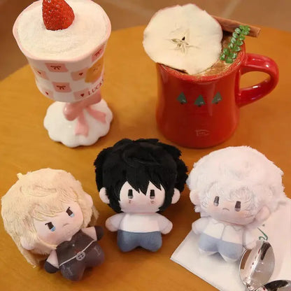 Death Note Cotton Doll Plush Blind Box Bag Charm Key Charm Pendant Trendy Anime Toy Collect Desktop Ornaments Mystery Box Gift