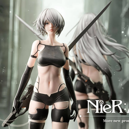 In Stock Nier Automata Series A2 Battle Damage Edition 1/4 50cm Statue Figure Boutique Collectible Desktop Ornaments Decoration