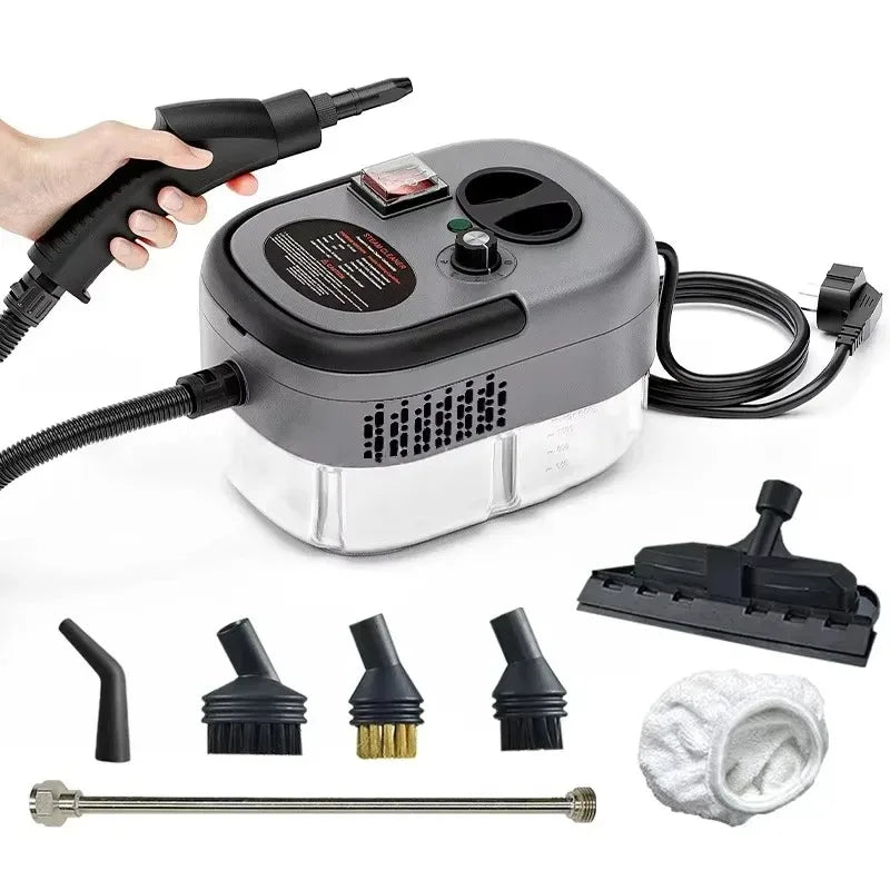 1.2L Steam Cleaner High Temperature Sterilization Air Conditioning Kitchen Hood Home /Car Steaming Cleaner 220V/110V EU/US Plug
