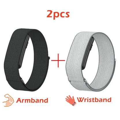 Adjustable Upper Arm Bicep & Wrist Strap for Garmin CIRQA Premium Custom Nylon Loop Soft Replacement Smart Sport Band Accessory