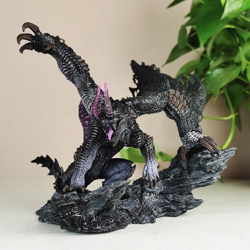 18cm Monster Hunter World Gore Magala Game Figure Model Statue Boys Collection Desktop Decoration Ornament Lights Toys Gifts