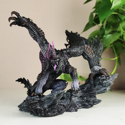 18cm Monster Hunter World Gore Magala Game Figure Model Statue Boys Collection Desktop Decoration Ornament Lights Toys Gifts