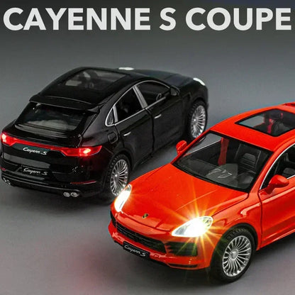 1:24 Cayenne S Coupe SUV Alloy Scale Model Car Diecast Metal car Simulated collectibles Children's Birthday Toy Gift