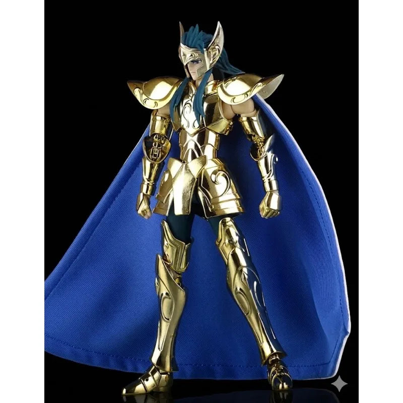 【In Stock】 Saint Seiya MST Myth Cloth EX Diecast Metal Armor Gold Saint Aquarius Camus Action Figure Collection Toy Gift