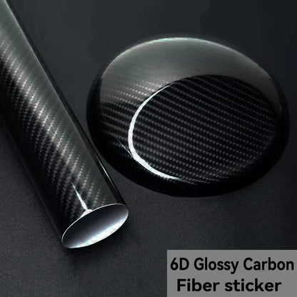 3d/6d Carbon Fiber Car Tape Black Car Door Edge Guards Side Mirror Anti-Scratch Collision Strip Waterproof Protector Film Tape