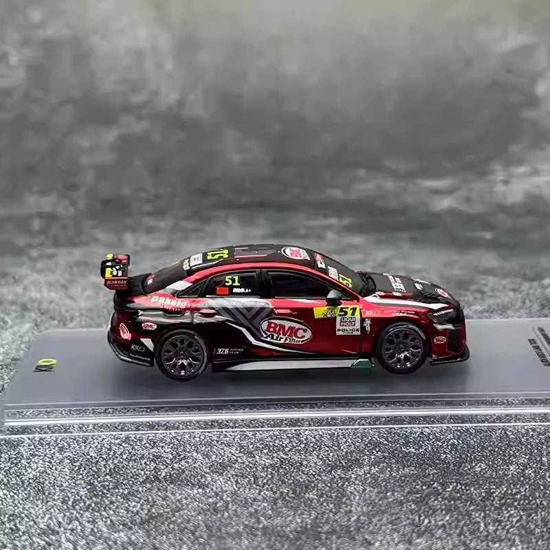 KILOworks 1:64 RS3 LMS TCR Alloy Car Diecasts & Toy Vehicles Car Model Miniature Scale Model Car Toys For Children