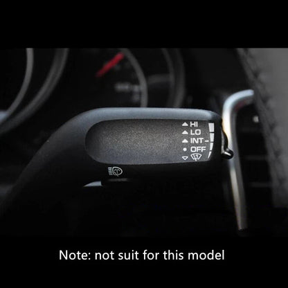 For Porsche Panamera Macan Cayenne Car Steering Wheel Wiper Lever Rod Sticker Cover Trim 6PCS ABSInterior Accessories