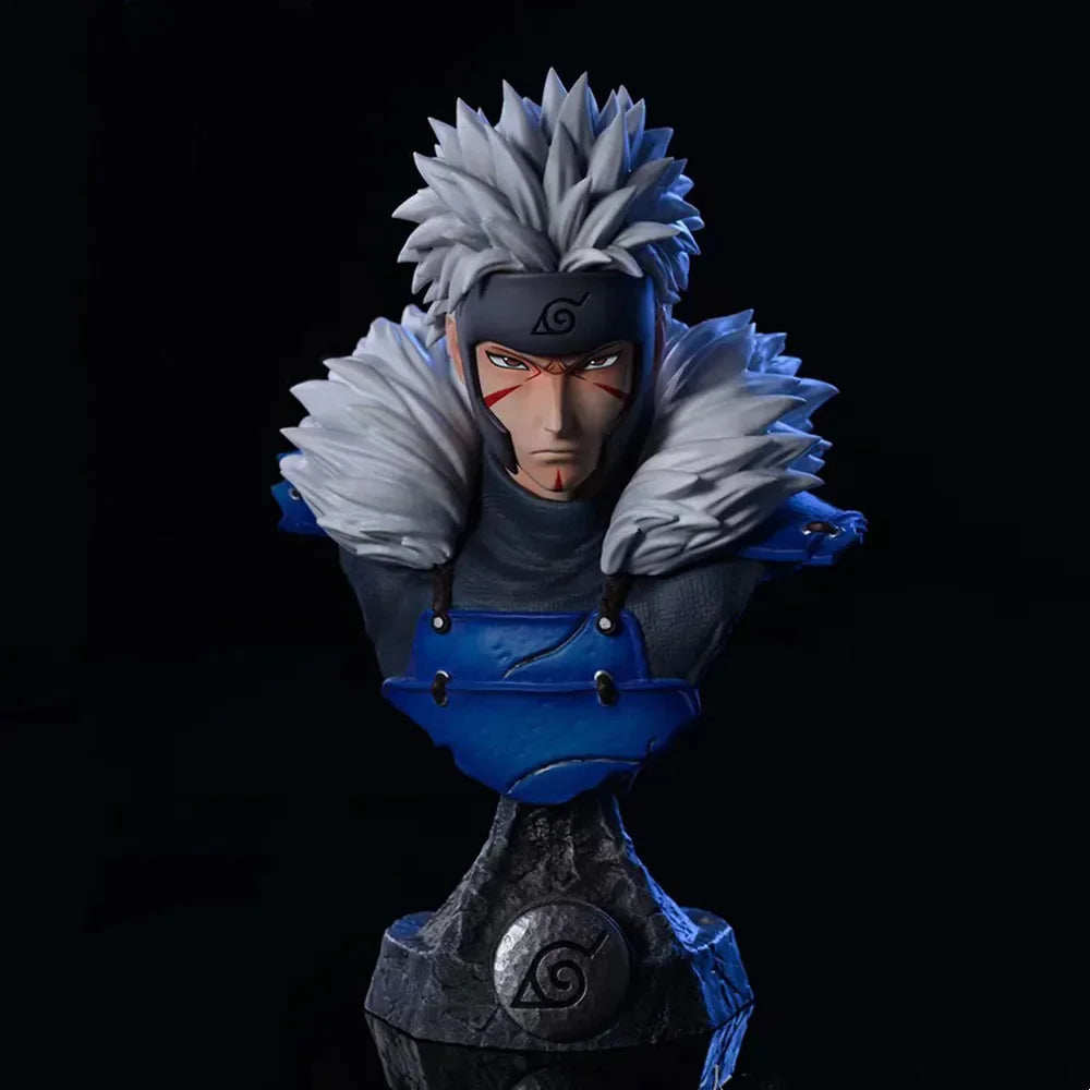 Naruto Action Figure Each Character Bust Portraits Sasuke Kakashi Itachi Model Statue Toys Desktop Ornament Decoration