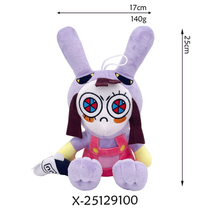 New Styles The Amazing Digital Circus Pomni Jax Plush Toy Anime Cute Theater Rabbit Doll Cartoon Clown Christmas Kids Gifts