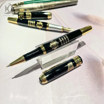 MVD  Luxury Metal Fountain Writing Pen Souvenir Business Gift for Men & Women