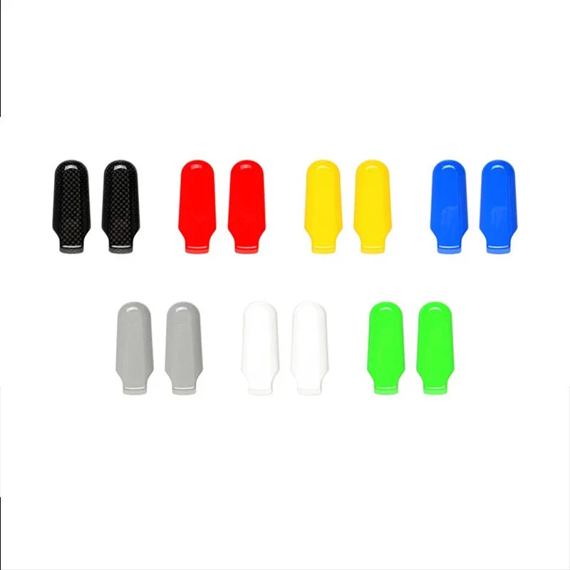 Car Carbon Fiber Gear Carmine Red Shift Lever Knob Trim Cover for Porsche 911 992 2020-2025 Replacement Modified Accessories