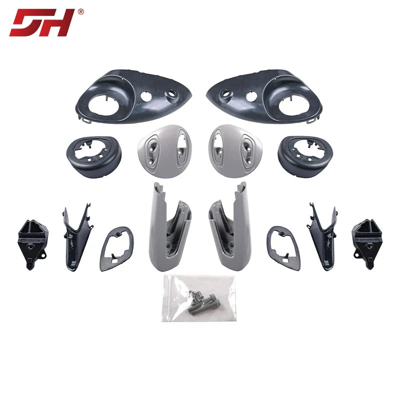 Left-hand Drive Car Sport Edition Rearview Mirror Base Assembly Mirror Housing Assembly for Porsche Macan 2014-2023