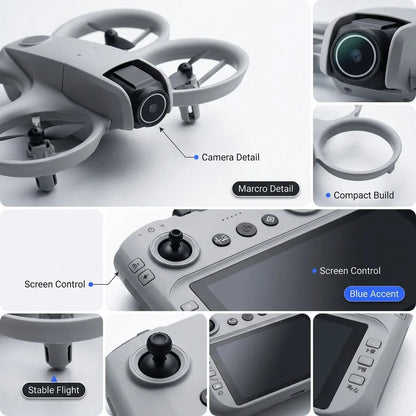 LISM GT3 Max Drone 4K Professional Camera Mini Flying Camera FPV Dron Brushless Motor Optical Flow Hovering Childrens Gifts Toys