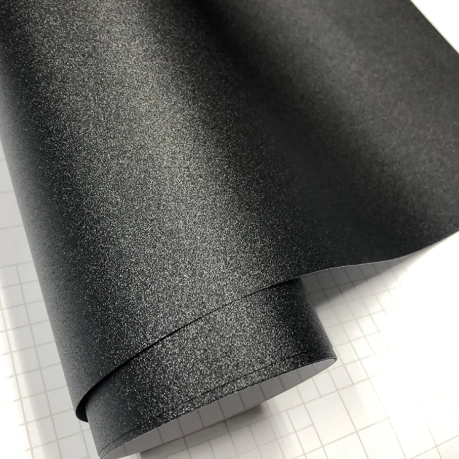 50CM*300CM Black Glitter Diamond Vinyl Films Wrap For Car Body Car Sticker Auto Furniture Decoration Motorcycle Decal
