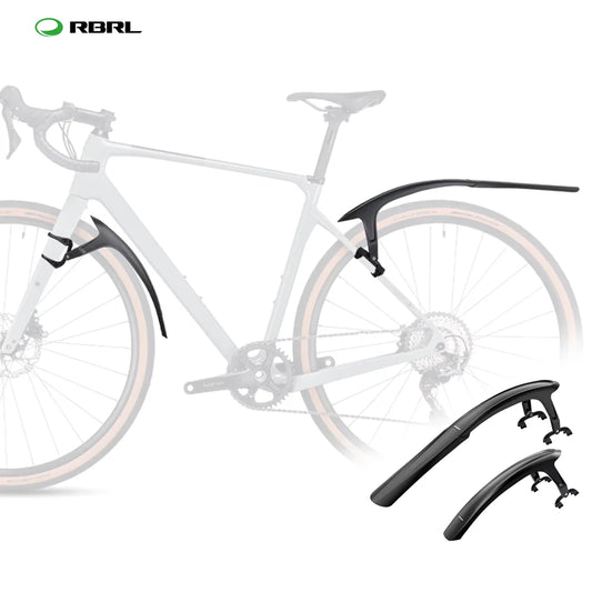 RBRL Bicycle Mudguard Gravel Wings 700c Universal Mudguard Bicycle 28 Inch Adjustable and Easy to Install Mudguard for Road Bike