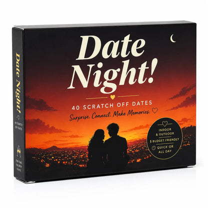 Romantic Date Night Card Game Scratch Off Adventure For Couples Interactive Relationship Game Surprise Challenge Cards Creative
