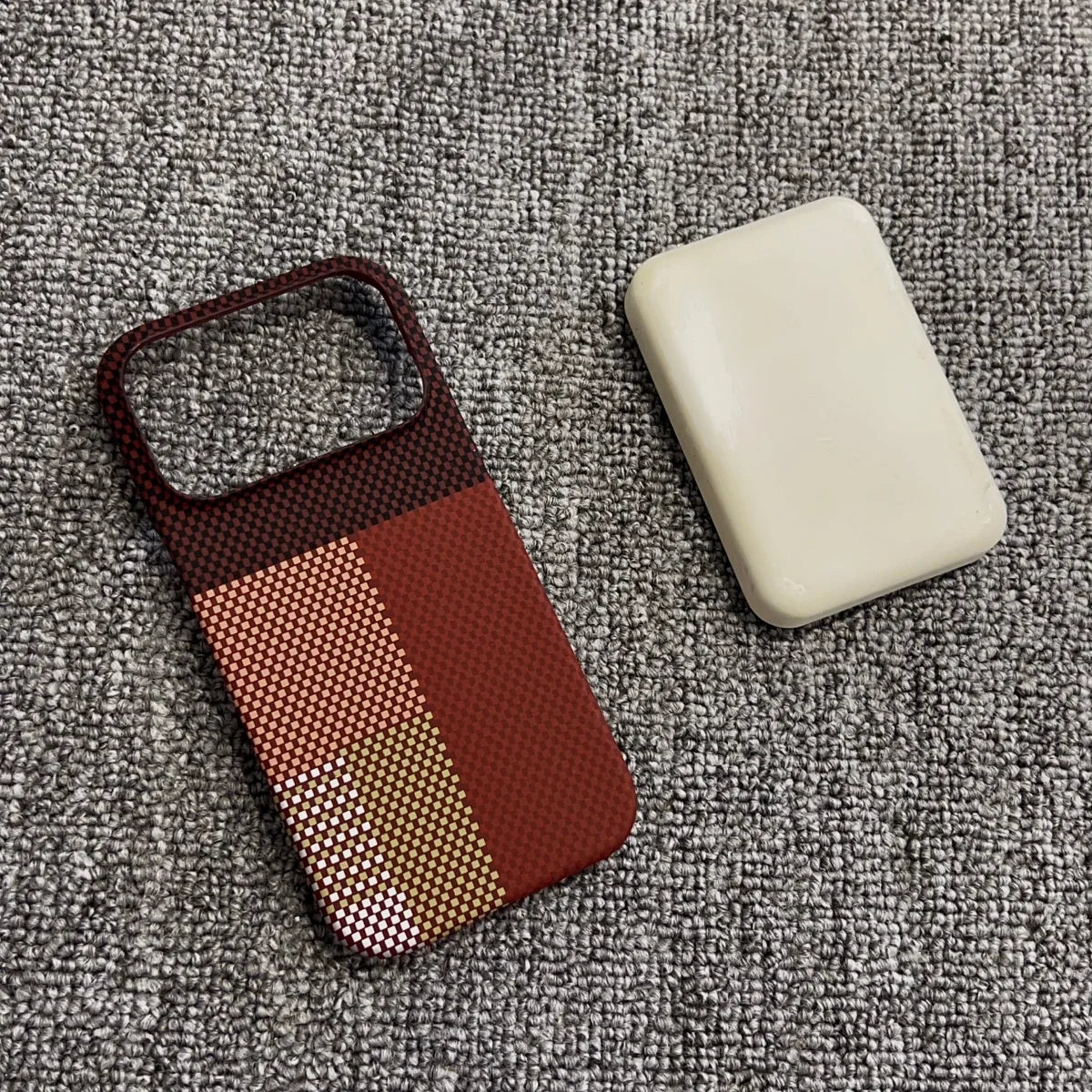 Slim Frameless Carbon Fibre Sunset PC For Magsafe Magnetic Case For iPhone 17 Air 16 Plus 15 14 13 12 Pro Max Shockproof Cover