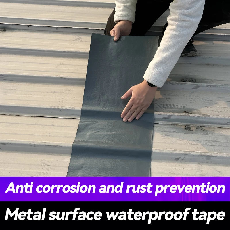 Industrial Metal Roof Waterproof Tape, Self-Adhesive Waterproof and Heat-Resistant Tape, Waterproof Film, Roof Waterproof Tape