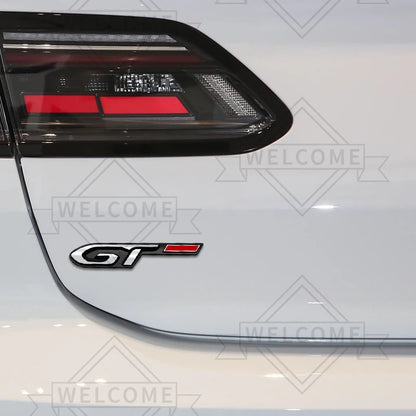 3D Car Stickers GT Front Grille Emblem Auto Body Badge Trunk Decal For Peugeot RCZ 206 308 3008 2008 5008 306 307 107 Accessorie