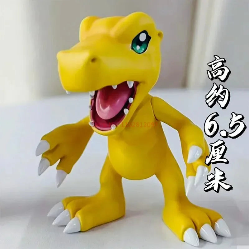 12cm Digimon Anime Figures Gk Greymon Agumon Figurine Cute Gabumon Pvc Action Figure Collectible Model Decoration Toys Gift Kids