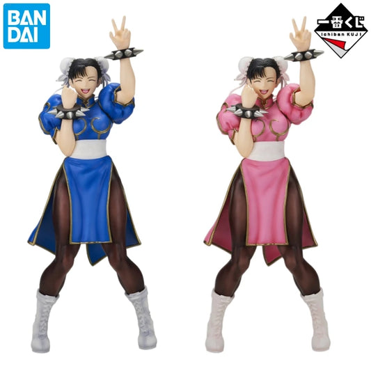 Bandai Original Ichiban KUJI Street Fighter Chun-Li MASTERLISE Grand Prize Figure Model Toy for Boy Gift Collectible