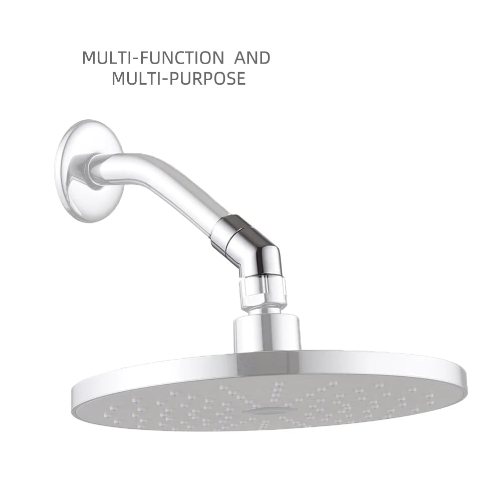 G1/2 Elbow Adapter Shower Head Female and Male Thread Rainfall Shower Handheld Shower Connector Angle 90° 135° Accessory