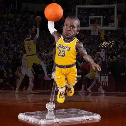 Basketball superstar James Curry Harden figure model statue ornament doll boy gift