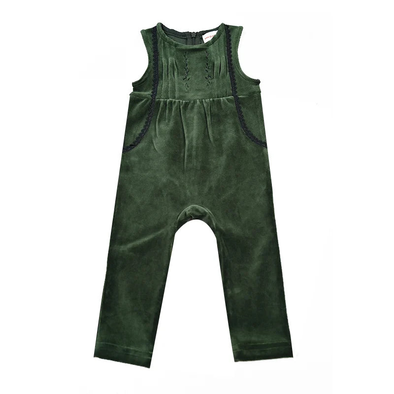 Family Matching New Shabbos Velour Kids Clothing Teen Set Girl Dress Boys Top Baby Overall Rompers Flowers Embroidery and Ribbon
