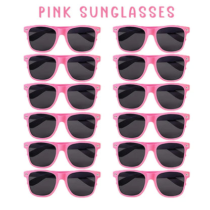 12-100Pcs Wedding Sunglasses for Guests Heart Shaped Sunglasses Bachelorette Party Glasses Bridal Shower Party Favors Photo Prop